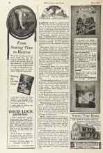 Better Homes & Gardens May 1924 Magazine Article: GARDEN REMINDERS