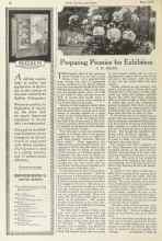 Better Homes & Gardens May 1924 Magazine Article: Preparing Peonies for Exhibition