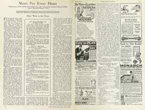 Better Homes & Gardens May 1924 Magazine Article: Music For Every Home