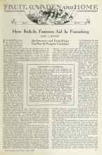 Better Homes & Gardens June 1924 Magazine Article: How Built-In Features Aid In Furnishing