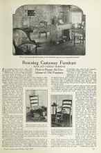 Better Homes & Gardens June 1924 Magazine Article: Rescuing Castaway Furniture