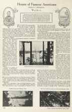 Better Homes & Gardens June 1924 Magazine Article: Homes of Famous Americans