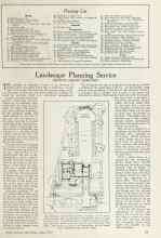 Better Homes & Gardens June 1924 Magazine Article: Landscape Planning Service