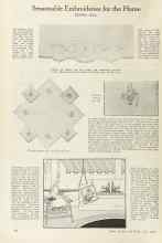 Better Homes & Gardens July 1924 Magazine Article: Seasonable Embroideries for the Home