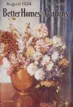 Better Homes & Gardens August 1924 Magazine Cover