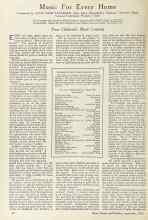 Better Homes & Gardens September 1924 Magazine Article: Music For Every Home