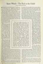 Better Homes & Gardens October 1924 Magazine Article: Spare Which--The Rod or the Child?