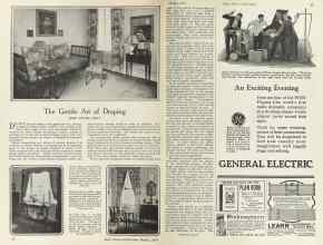 Better Homes & Gardens October 1924 Magazine Article: The Gentle Art of Draping