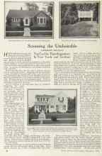 Better Homes & Gardens November 1924 Magazine Article: Screening the Undesirable