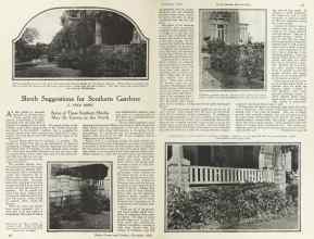 Better Homes & Gardens November 1924 Magazine Article: Shrub Suggestions for Southern Gardens