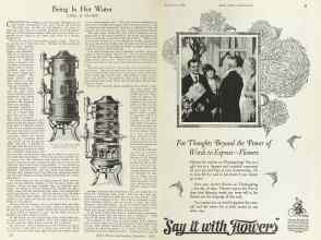 Better Homes & Gardens November 1924 Magazine Article: Page 20