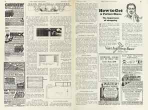 Better Homes & Gardens November 1924 Magazine Article: DAD'S PRACTICAL POINTERS
