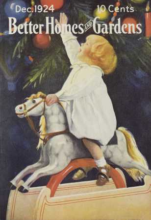 Better Homes & Gardens December 1924 Magazine Cover