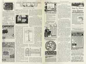 Better Homes & Gardens December 1924 Magazine Article: DAD'S PRACTICAL POINTERS