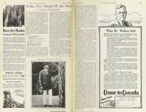 Better Homes & Gardens January 1925 Magazine Article: Folks Not Afraid Of An Idea