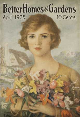 Better Homes & Gardens April 1925 Magazine Cover