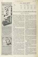 Better Homes & Gardens April 1925 Magazine Article: How to Get a Little More Home