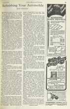 Better Homes & Gardens April 1925 Magazine Article: Refinishing Your Automobile