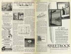 Better Homes & Gardens April 1925 Magazine Article: DAD'S PRACTICAL POINTERS