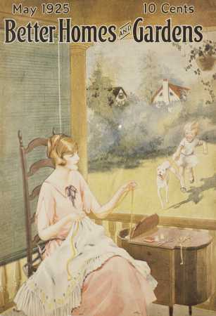Better Homes & Gardens May 1925 Magazine Cover