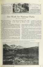 Better Homes & Gardens May 1925 Magazine Article: Our Work for National Parks