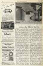 Better Homes & Gardens May 1925 Magazine Article: Even the Hens Fit In