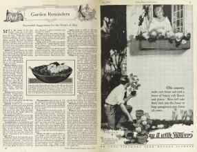 Better Homes & Gardens May 1925 Magazine Article: Page 30