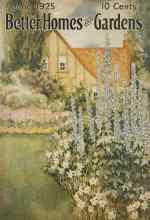 Better Homes & Gardens June 1925 Magazine Cover