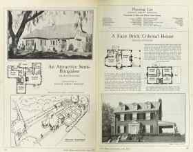 Better Homes & Gardens June 1925 Magazine Article: An Attractive Semi-Bungalow