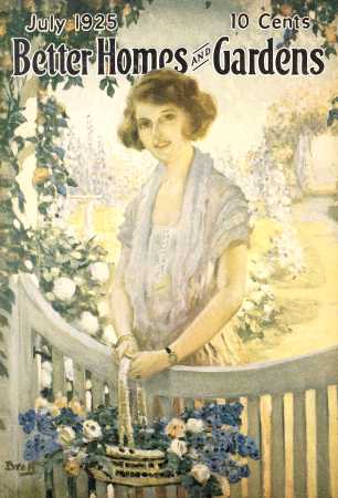 Better Homes & Gardens July 1925 Magazine Cover