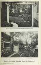 Better Homes & Gardens July 1925 Magazine Article: Even the Small Garden Can Be Beautiful!