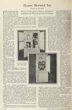 Better Homes & Gardens July 1925 Magazine Article: Home Brewed Ice