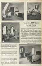 Better Homes & Gardens July 1925 Magazine Article: The Well-Ordered Guest Room