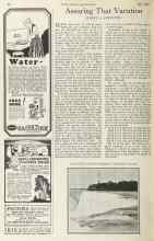 Better Homes & Gardens July 1925 Magazine Article: Assuring That Vacation