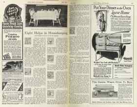 Better Homes & Gardens July 1925 Magazine Article: Eight Helps in Housekeeping