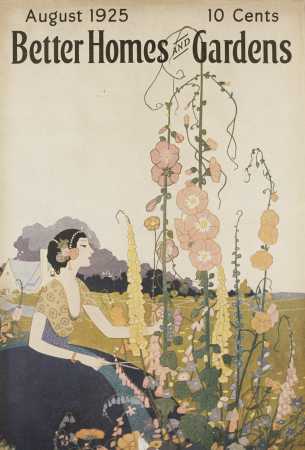 Better Homes & Gardens August 1925 Magazine Cover