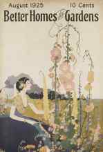 Better Homes & Gardens August 1925 Magazine Cover