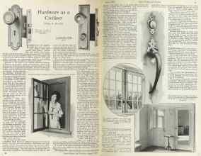 Better Homes & Gardens August 1925 Magazine Article: Hardware as a Civilizer