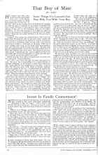Better Homes & Gardens September 1925 Magazine Article: That Boy of Mine