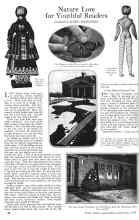 Better Homes & Gardens September 1925 Magazine Article: Nature Lore for Youthful Readers