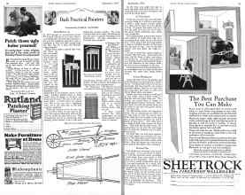 Better Homes & Gardens September 1925 Magazine Article: Dad's Practical Pointers