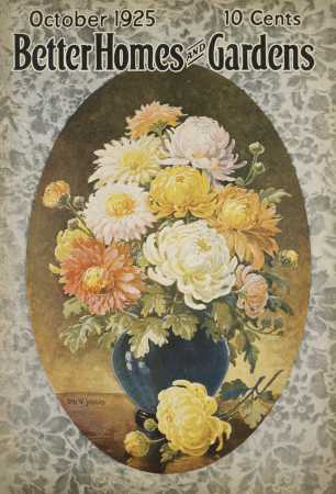 Better Homes & Gardens October 1925 Magazine Cover