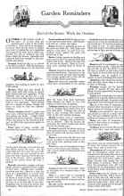 Better Homes & Gardens October 1925 Magazine Article: Garden Reminders