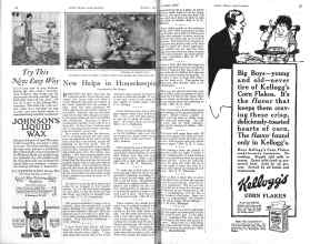 Better Homes & Gardens October 1925 Magazine Article: New Helps in Housekeepin