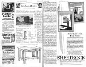 Better Homes & Gardens October 1925 Magazine Article: Dad's Practical Pointers