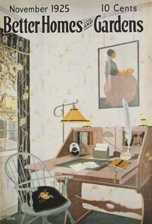 Better Homes & Gardens November 1925 Magazine Cover