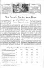Better Homes & Gardens November 1925 Magazine Article: First Steps in Owning Your Home