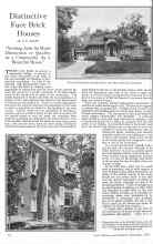 Better Homes & Gardens November 1925 Magazine Article: Distinctive Face Brick Houses
