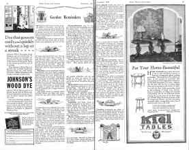 Better Homes & Gardens November 1925 Magazine Article: Garden Reminders