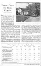 Better Homes & Gardens December 1925 Magazine Article: How to Carry the Home Expense